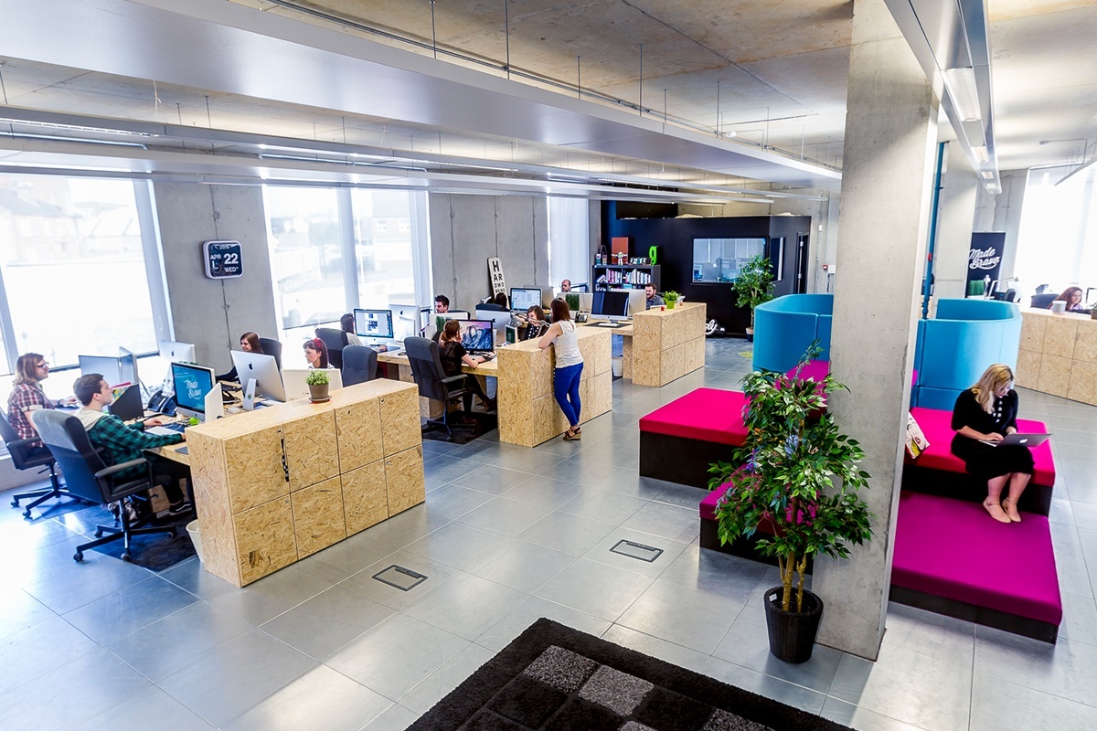 Inside Madebraves Super Cool Office In Glasgow Officelovin