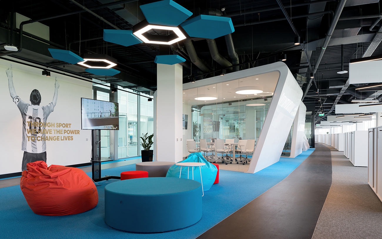 A Tour of Adidas' Modern Moscow Office 