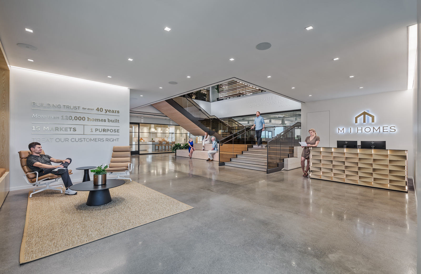 A Tour of M/I Homes' New Columbus Headquarters - Officelovin'